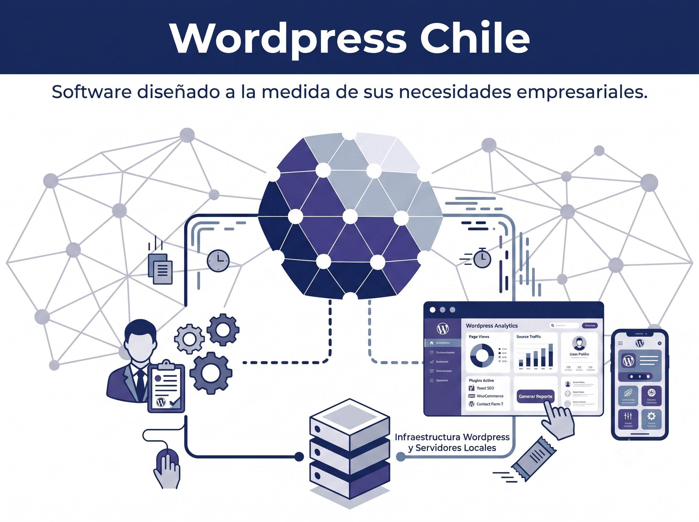 Wordpress Chile - RuedaWeb